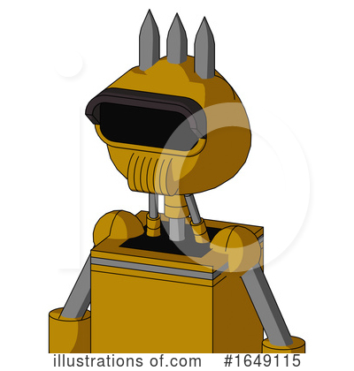 Royalty-Free (RF) Robot Clipart Illustration by Leo Blanchette - Stock Sample #1649115