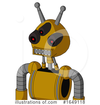 Royalty-Free (RF) Robot Clipart Illustration by Leo Blanchette - Stock Sample #1649118