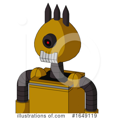 Royalty-Free (RF) Robot Clipart Illustration by Leo Blanchette - Stock Sample #1649119