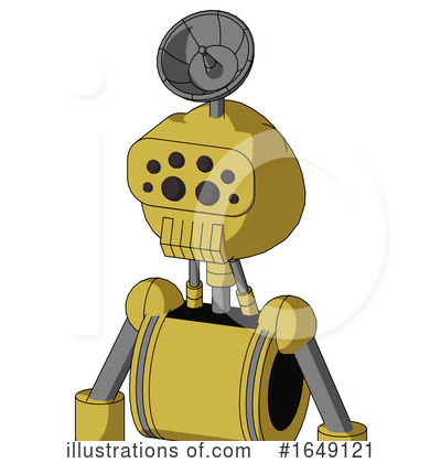 Royalty-Free (RF) Robot Clipart Illustration by Leo Blanchette - Stock Sample #1649121