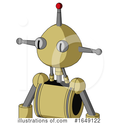 Royalty-Free (RF) Robot Clipart Illustration by Leo Blanchette - Stock Sample #1649122