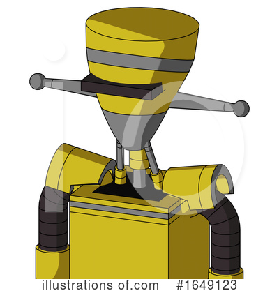 Royalty-Free (RF) Robot Clipart Illustration by Leo Blanchette - Stock Sample #1649123