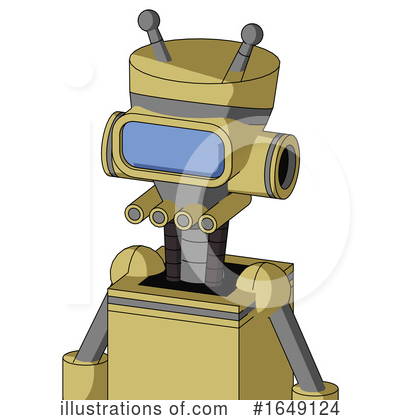 Royalty-Free (RF) Robot Clipart Illustration by Leo Blanchette - Stock Sample #1649124