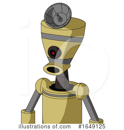 Royalty-Free (RF) Robot Clipart Illustration by Leo Blanchette - Stock Sample #1649125