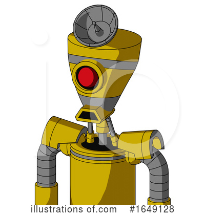 Royalty-Free (RF) Robot Clipart Illustration by Leo Blanchette - Stock Sample #1649128