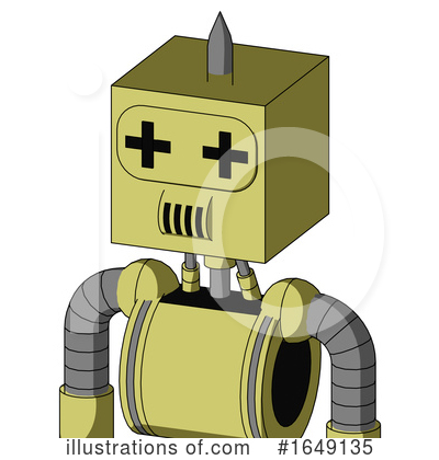 Royalty-Free (RF) Robot Clipart Illustration by Leo Blanchette - Stock Sample #1649135