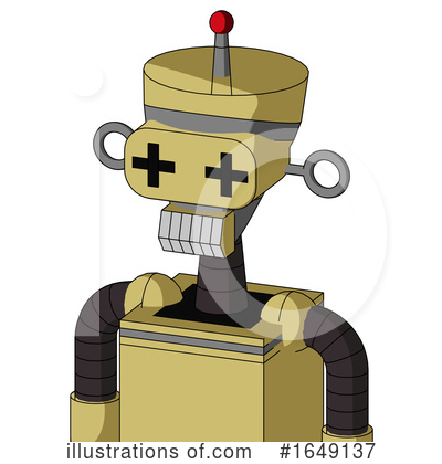 Royalty-Free (RF) Robot Clipart Illustration by Leo Blanchette - Stock Sample #1649137