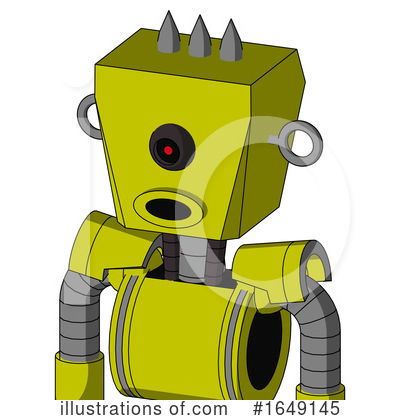Royalty-Free (RF) Robot Clipart Illustration by Leo Blanchette - Stock Sample #1649145