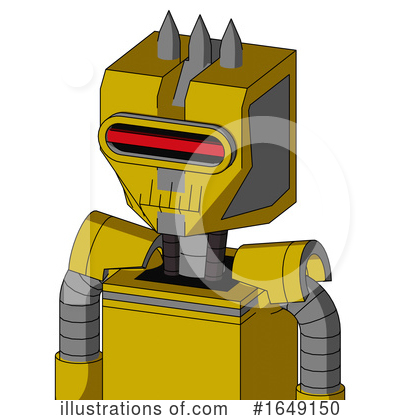 Royalty-Free (RF) Robot Clipart Illustration by Leo Blanchette - Stock Sample #1649150
