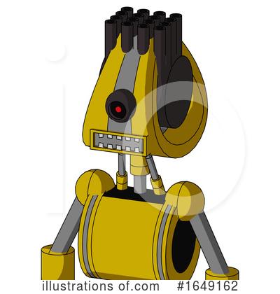 Royalty-Free (RF) Robot Clipart Illustration by Leo Blanchette - Stock Sample #1649162