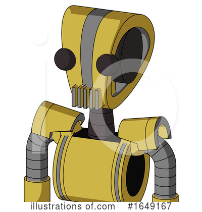 Royalty-Free (RF) Robot Clipart Illustration by Leo Blanchette - Stock Sample #1649167