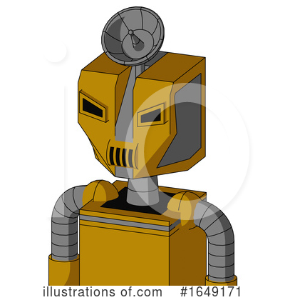 Royalty-Free (RF) Robot Clipart Illustration by Leo Blanchette - Stock Sample #1649171