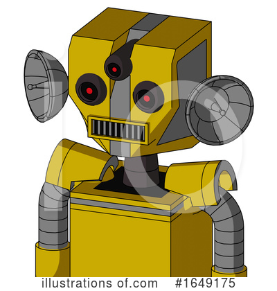 Royalty-Free (RF) Robot Clipart Illustration by Leo Blanchette - Stock Sample #1649175