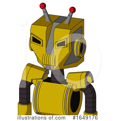 Royalty-Free (RF) Robot Clipart Illustration by Leo Blanchette - Stock Sample #1649176