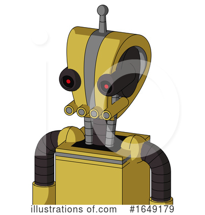 Royalty-Free (RF) Robot Clipart Illustration by Leo Blanchette - Stock Sample #1649179