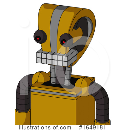 Royalty-Free (RF) Robot Clipart Illustration by Leo Blanchette - Stock Sample #1649181
