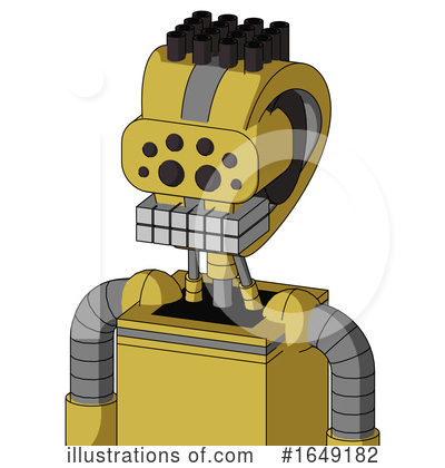 Royalty-Free (RF) Robot Clipart Illustration by Leo Blanchette - Stock Sample #1649182