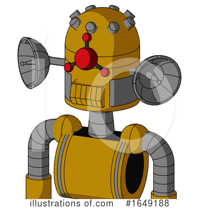 Royalty-Free (RF) Robot Clipart Illustration by Leo Blanchette - Stock Sample #1649188