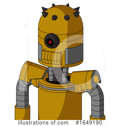 Royalty-Free (RF) Robot Clipart Illustration by Leo Blanchette - Stock Sample #1649190