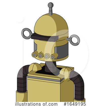 Royalty-Free (RF) Robot Clipart Illustration by Leo Blanchette - Stock Sample #1649195
