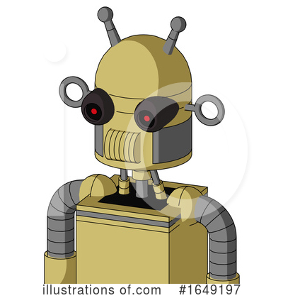 Royalty-Free (RF) Robot Clipart Illustration by Leo Blanchette - Stock Sample #1649197