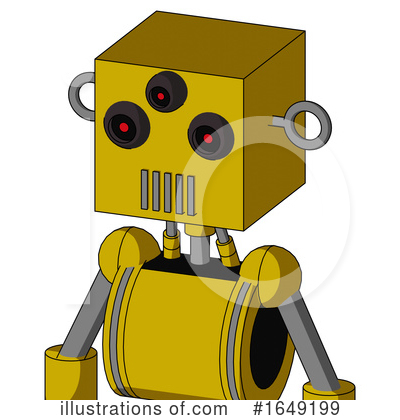Royalty-Free (RF) Robot Clipart Illustration by Leo Blanchette - Stock Sample #1649199