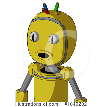 Royalty-Free (RF) Robot Clipart Illustration by Leo Blanchette - Stock Sample #1649202