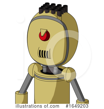 Royalty-Free (RF) Robot Clipart Illustration by Leo Blanchette - Stock Sample #1649203