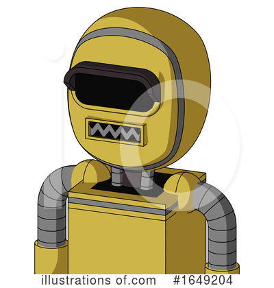 Royalty-Free (RF) Robot Clipart Illustration by Leo Blanchette - Stock Sample #1649204