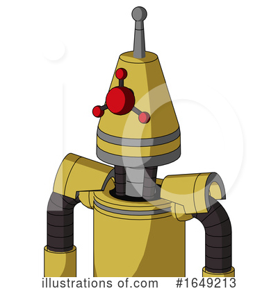 Royalty-Free (RF) Robot Clipart Illustration by Leo Blanchette - Stock Sample #1649213