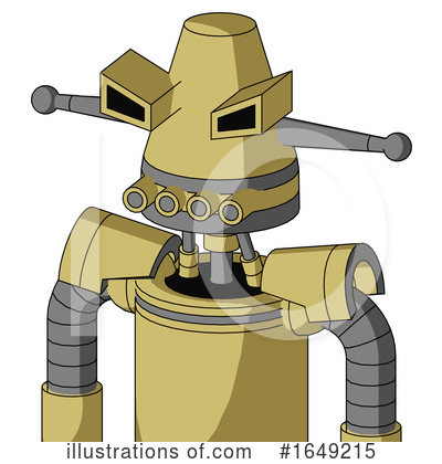 Royalty-Free (RF) Robot Clipart Illustration by Leo Blanchette - Stock Sample #1649215