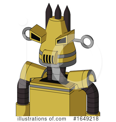 Royalty-Free (RF) Robot Clipart Illustration by Leo Blanchette - Stock Sample #1649218