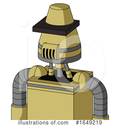 Royalty-Free (RF) Robot Clipart Illustration by Leo Blanchette - Stock Sample #1649219