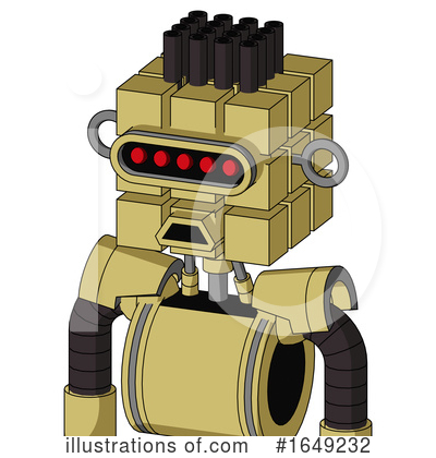 Royalty-Free (RF) Robot Clipart Illustration by Leo Blanchette - Stock Sample #1649232