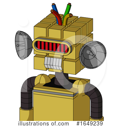 Royalty-Free (RF) Robot Clipart Illustration by Leo Blanchette - Stock Sample #1649239