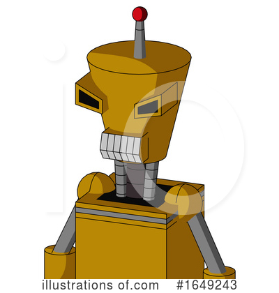 Royalty-Free (RF) Robot Clipart Illustration by Leo Blanchette - Stock Sample #1649243