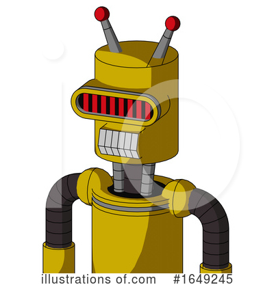 Royalty-Free (RF) Robot Clipart Illustration by Leo Blanchette - Stock Sample #1649245