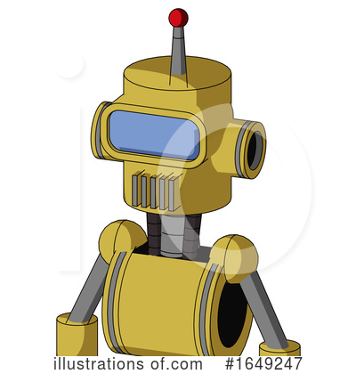 Royalty-Free (RF) Robot Clipart Illustration by Leo Blanchette - Stock Sample #1649247