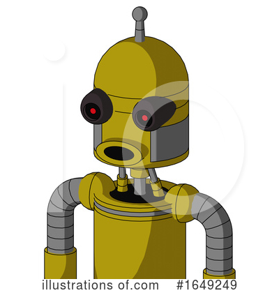 Royalty-Free (RF) Robot Clipart Illustration by Leo Blanchette - Stock Sample #1649249