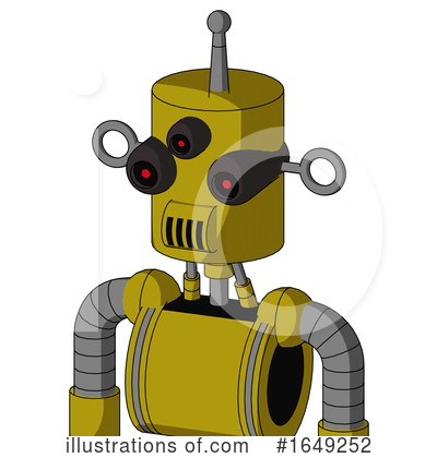 Royalty-Free (RF) Robot Clipart Illustration by Leo Blanchette - Stock Sample #1649252