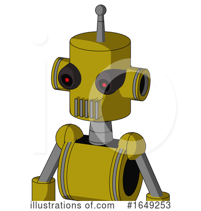 Royalty-Free (RF) Robot Clipart Illustration by Leo Blanchette - Stock Sample #1649253