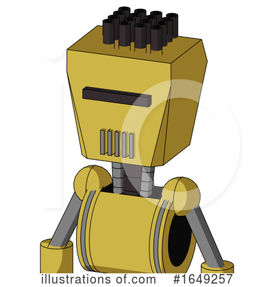 Royalty-Free (RF) Robot Clipart Illustration by Leo Blanchette - Stock Sample #1649257