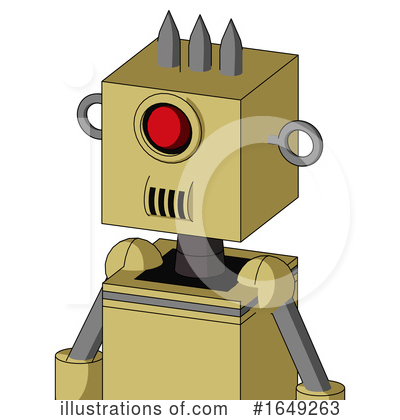 Royalty-Free (RF) Robot Clipart Illustration by Leo Blanchette - Stock Sample #1649263