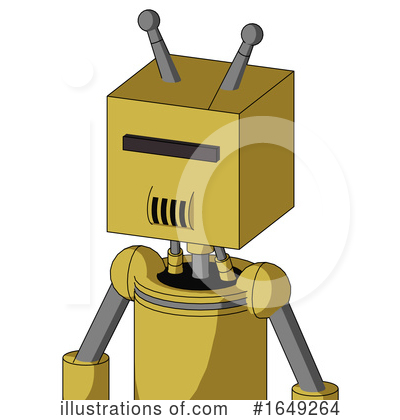 Royalty-Free (RF) Robot Clipart Illustration by Leo Blanchette - Stock Sample #1649264