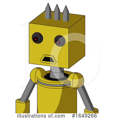 Royalty-Free (RF) Robot Clipart Illustration by Leo Blanchette - Stock Sample #1649266
