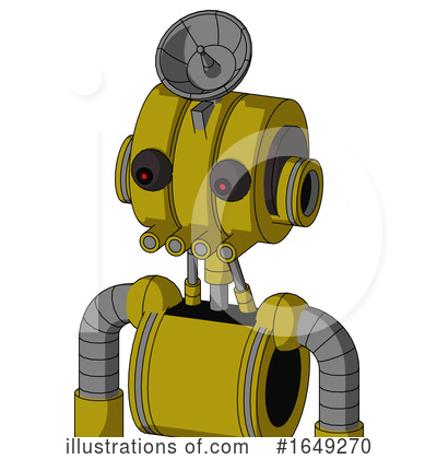 Royalty-Free (RF) Robot Clipart Illustration by Leo Blanchette - Stock Sample #1649270