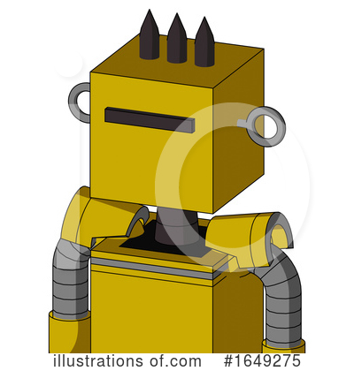 Royalty-Free (RF) Robot Clipart Illustration by Leo Blanchette - Stock Sample #1649275