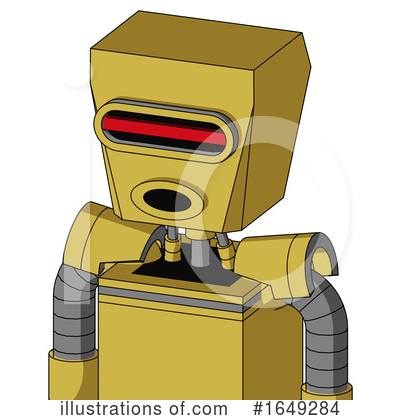 Royalty-Free (RF) Robot Clipart Illustration by Leo Blanchette - Stock Sample #1649284