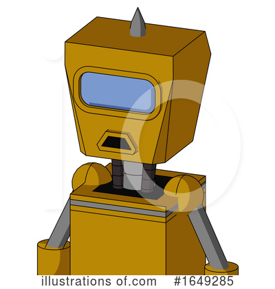 Royalty-Free (RF) Robot Clipart Illustration by Leo Blanchette - Stock Sample #1649285