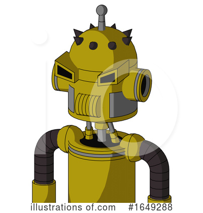 Royalty-Free (RF) Robot Clipart Illustration by Leo Blanchette - Stock Sample #1649288